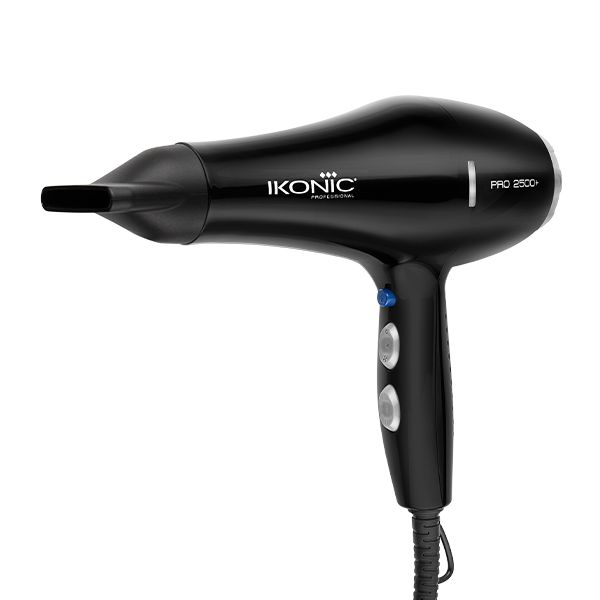 Ikonic Pro 2500+ Black Hair Dryer