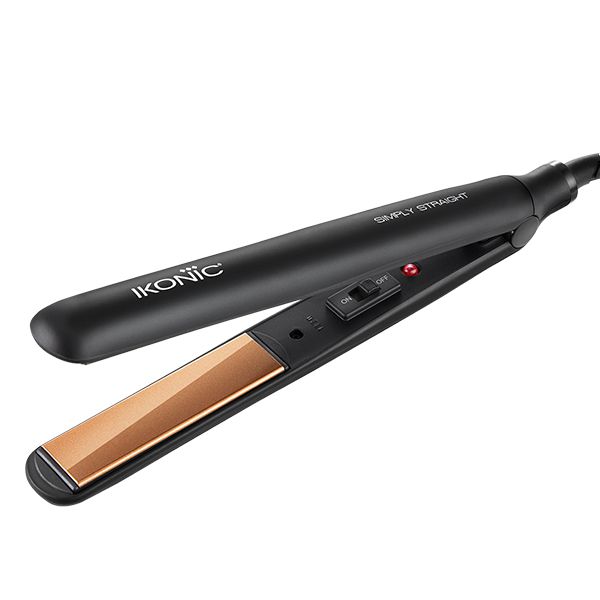 Ikonic Simply Straight Hair Straightener Black