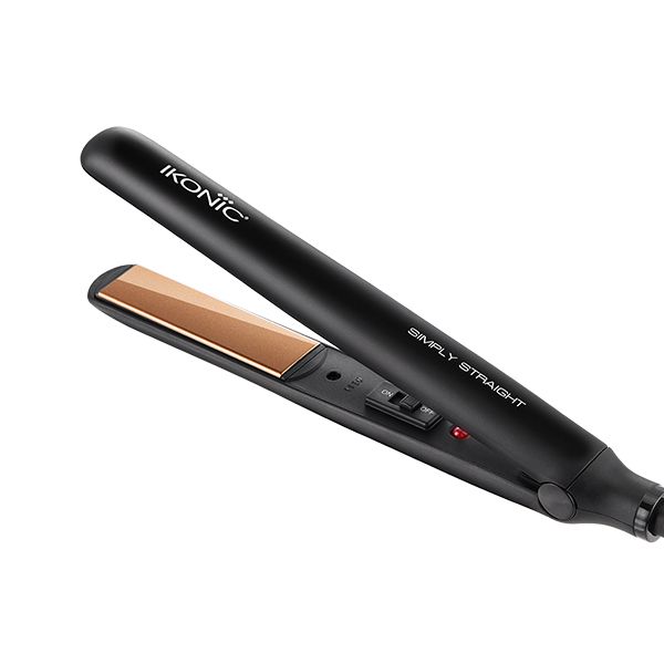 Ikonic Simply Straight Hair Straightener Black-3