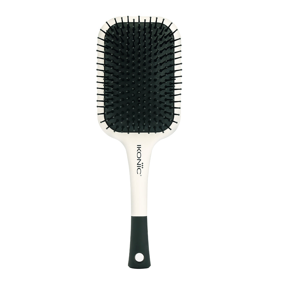 Ikonic Artistic Paddle Brush White And Black