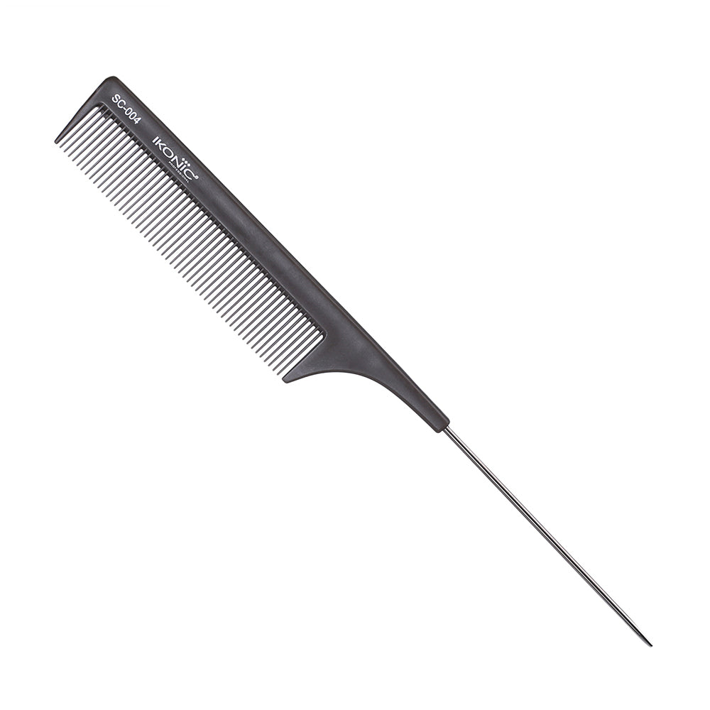 Ikonic Silicon Heat Resistant Comb - 04 Grey
