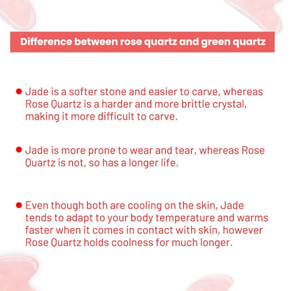 Allure Face Massage Roller - Rose Quartz Roller-3