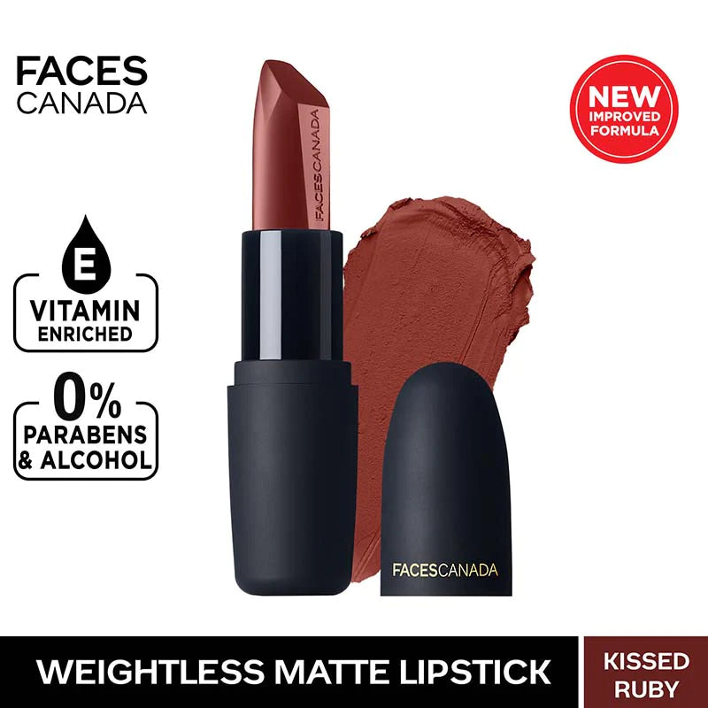 Faces Canada Weightless Matte Finish Lipstick (4.5Gm)-22