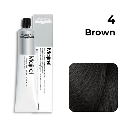 Loreal Professional Majirel Hair Color 50G 4 Brown