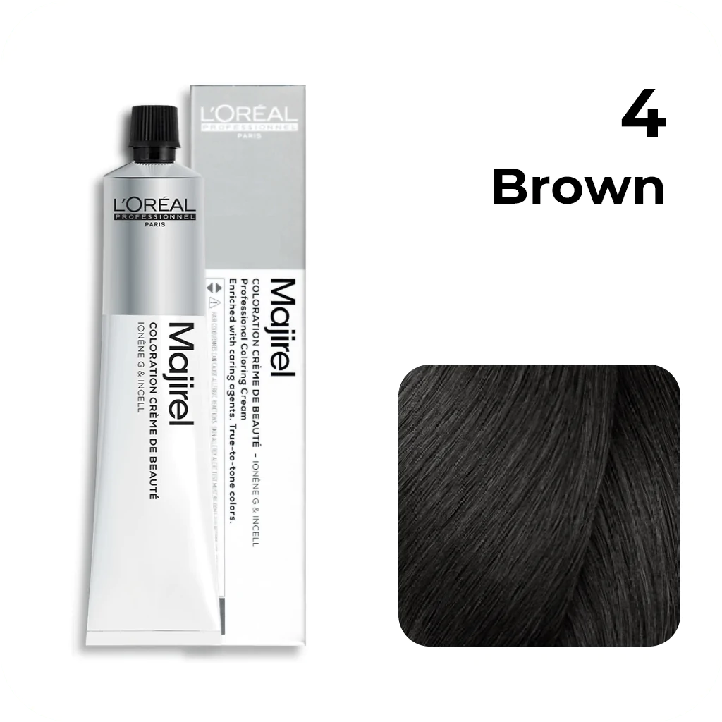 Loreal Professional Majirel Hair Color 100G 4 Brown