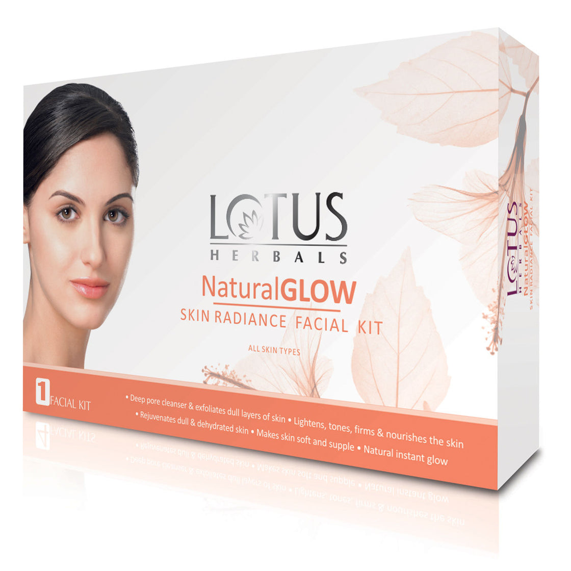 Lotus Herbals Natural Glow Skin Radiance 1 Facial Kit (50gm)
