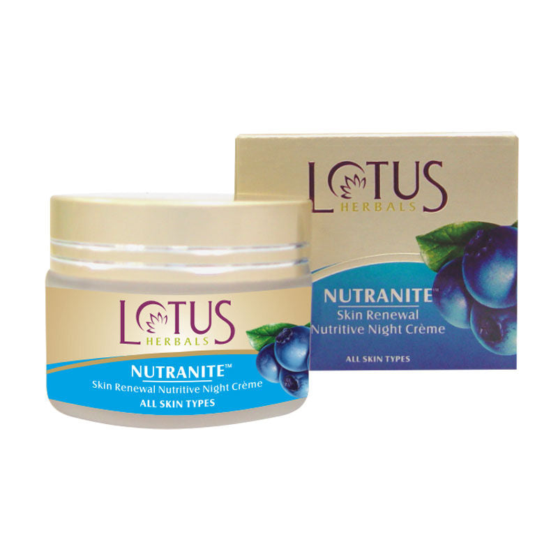 Lotus Herbals Nutranite Skin Renewal Nutritive Night Cream (50gm)