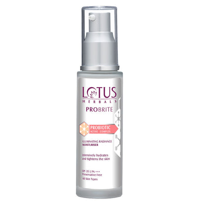Lotus Herbals Probrite Illuminating Radiance Moisturiser SPF 20 PA+++ (50ml)