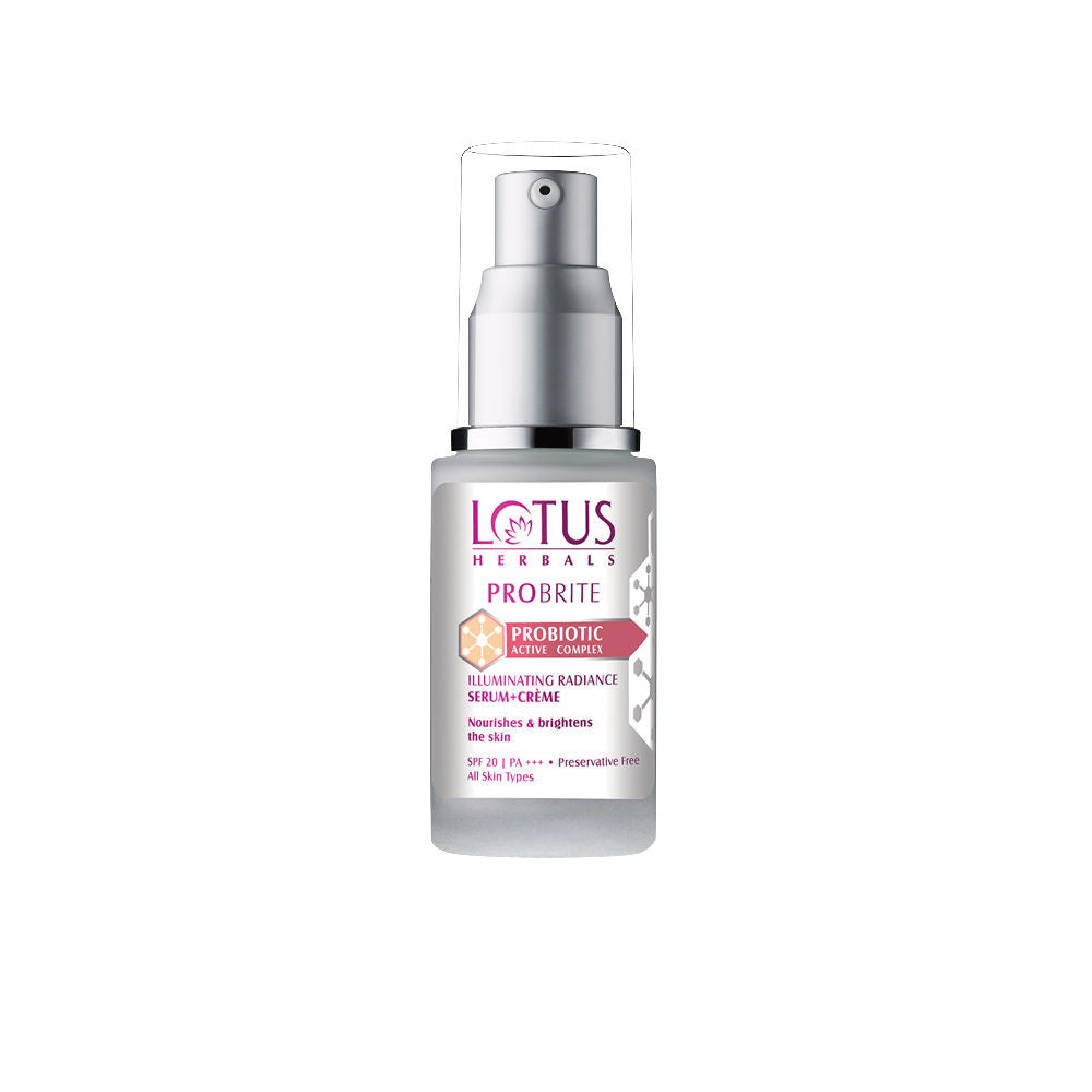 Lotus Herbals Probrite Illuminating Radiance Serum+Creme SPF 20 PA+++ (30ml)