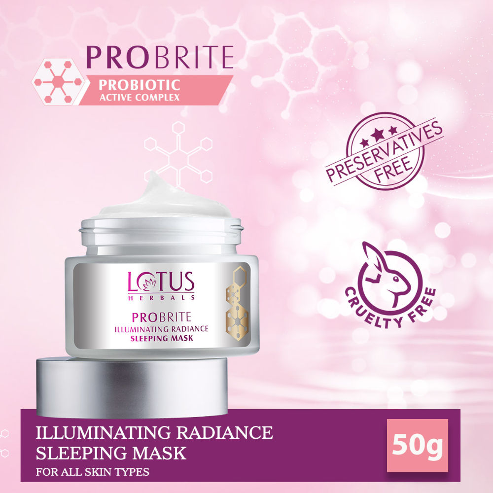 Lotus Herbals Probrite Illuminating Radiance Sleeping Mask (50gm)