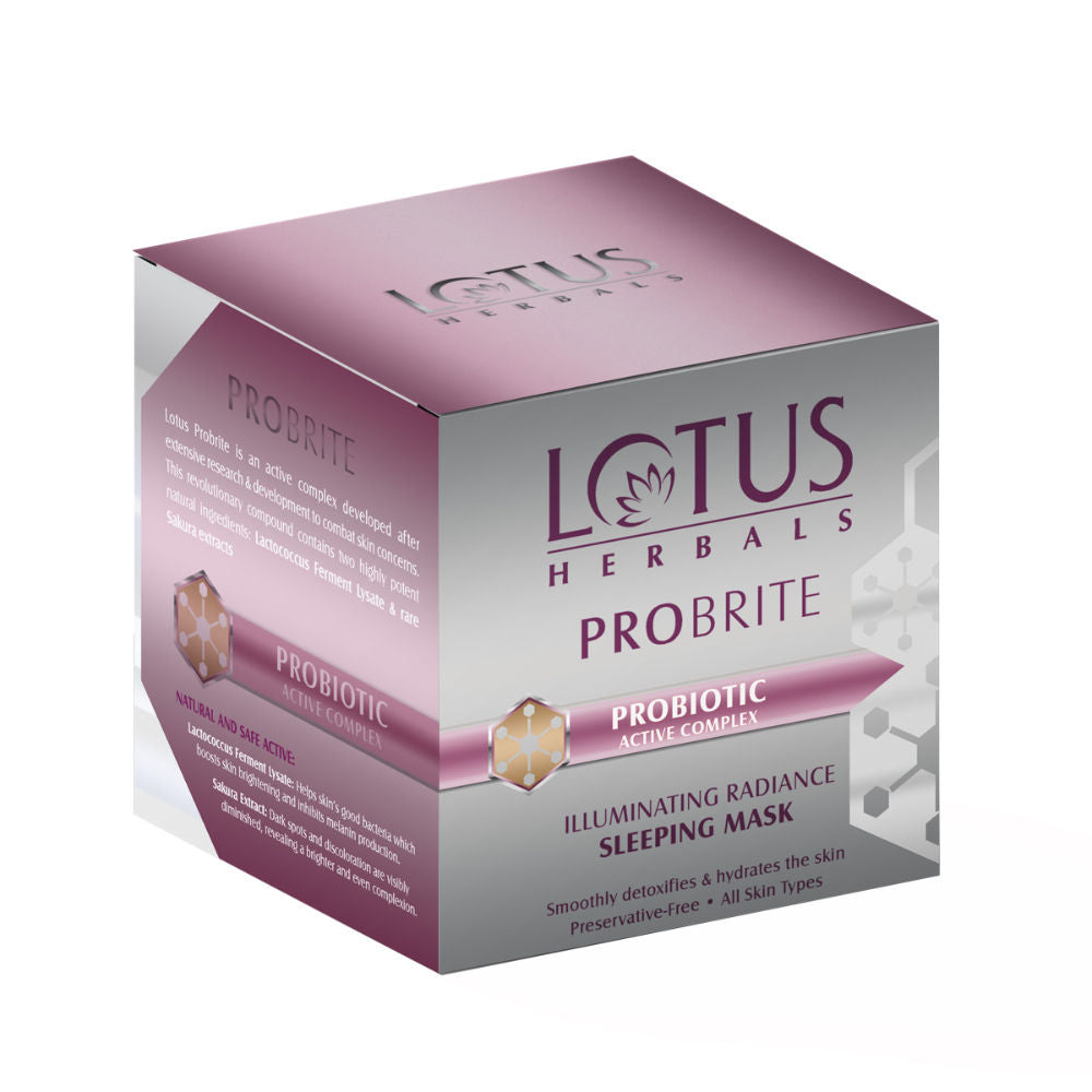 Lotus Herbals Probrite Illuminating Radiance Sleeping Mask (50gm)