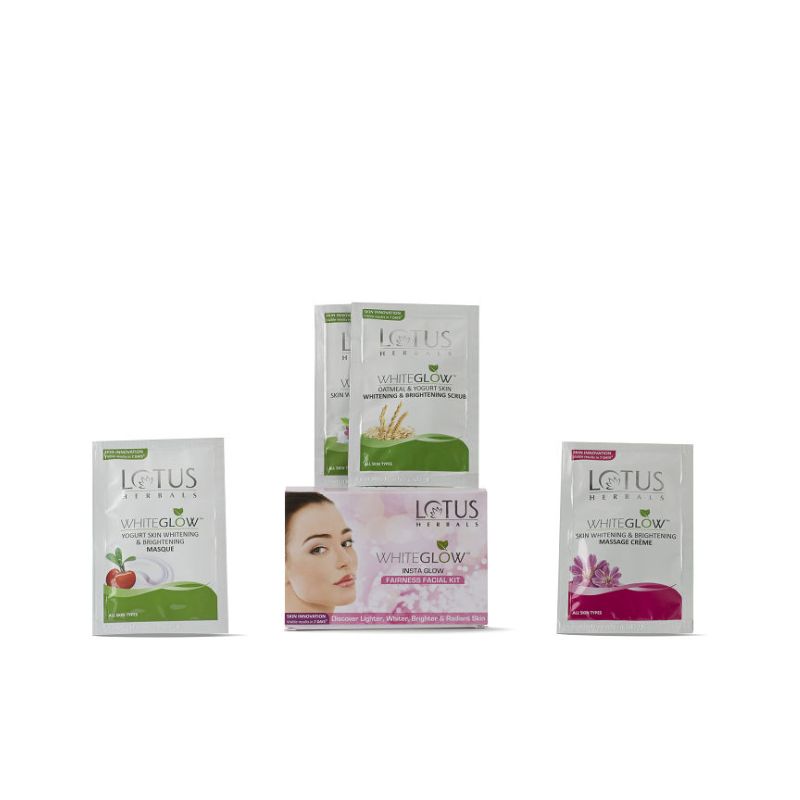 Lotus Herbals WhiteGlow Insta Glow Fairness Facial Kit (40gm)