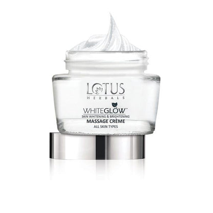 Lotus Herbals WhiteGlow Skin Whitening & Brightening Massage Cream (60gm)