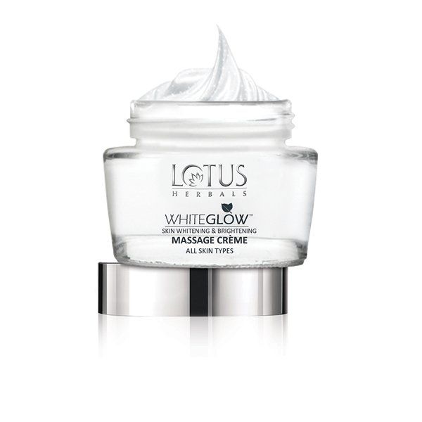 Lotus Herbals WhiteGlow Skin Whitening & Brightening Massage Cream (60gm)