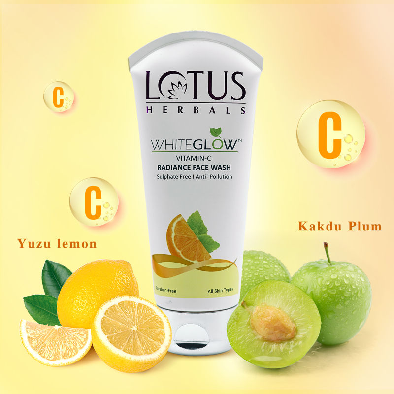 Lotus Herbals Whiteglow Vitamin C Radiance Face Wash (100 g)