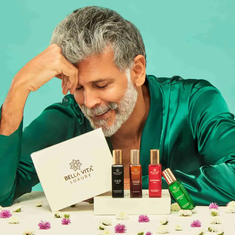 Bella Vita Luxury Perfume Gift Set For Man - 4X20Ml-2