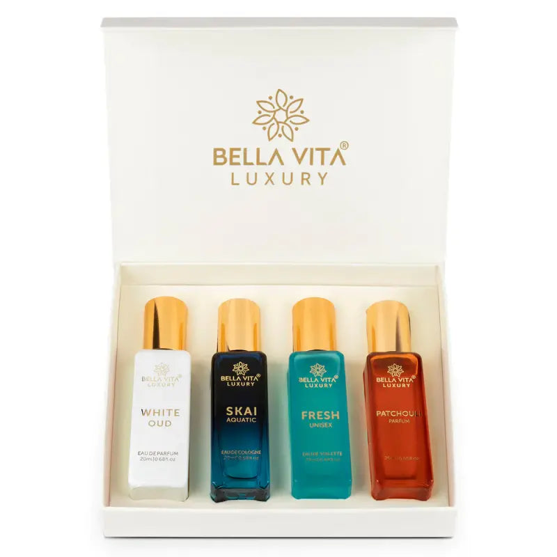Bella Vita Luxury Unisex Perfume Gift Set - 4X20Ml