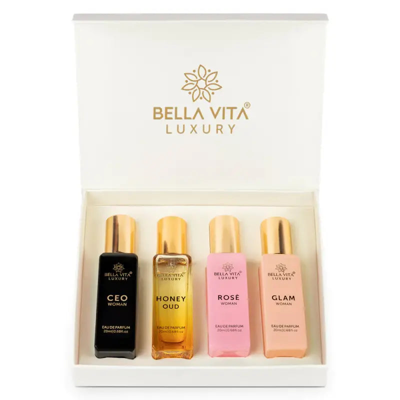 Bella Vita Luxury Perfume Gift Set For Woman 4x20ml