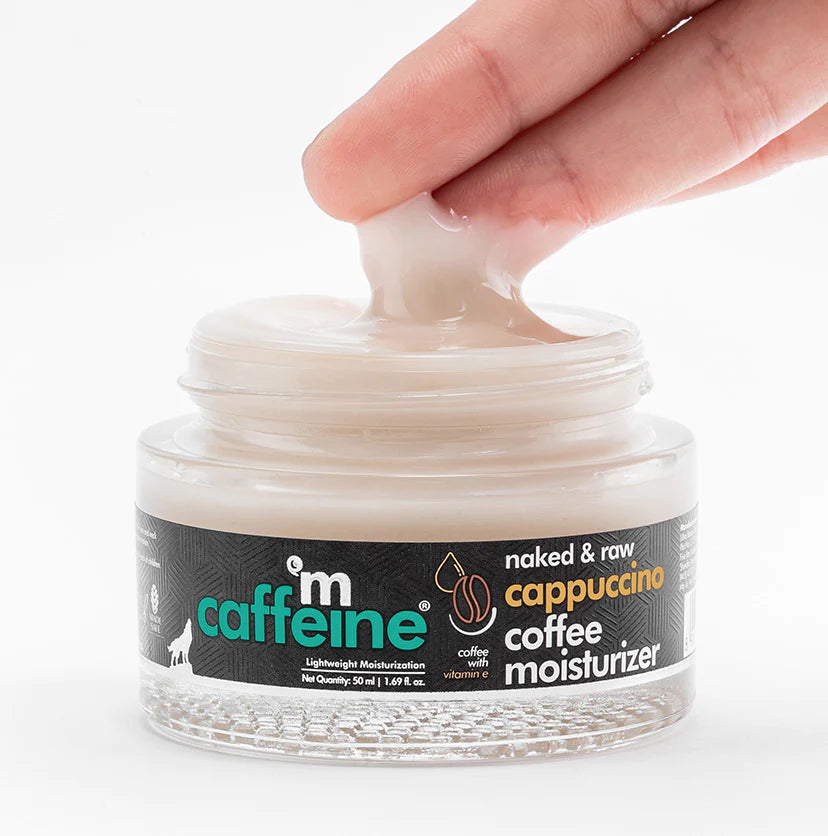 Mcaffeine Lightweight Cappuccino Coffee Face Moisturizer With Vitamin E & Almond Milk For All Skin Type 50 Ml-3