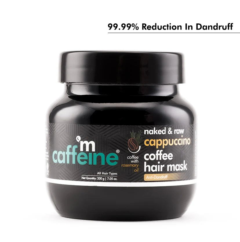 Mcaffeine Naked & Raw Cappuccino Coffee Hair Mask 200 Gram