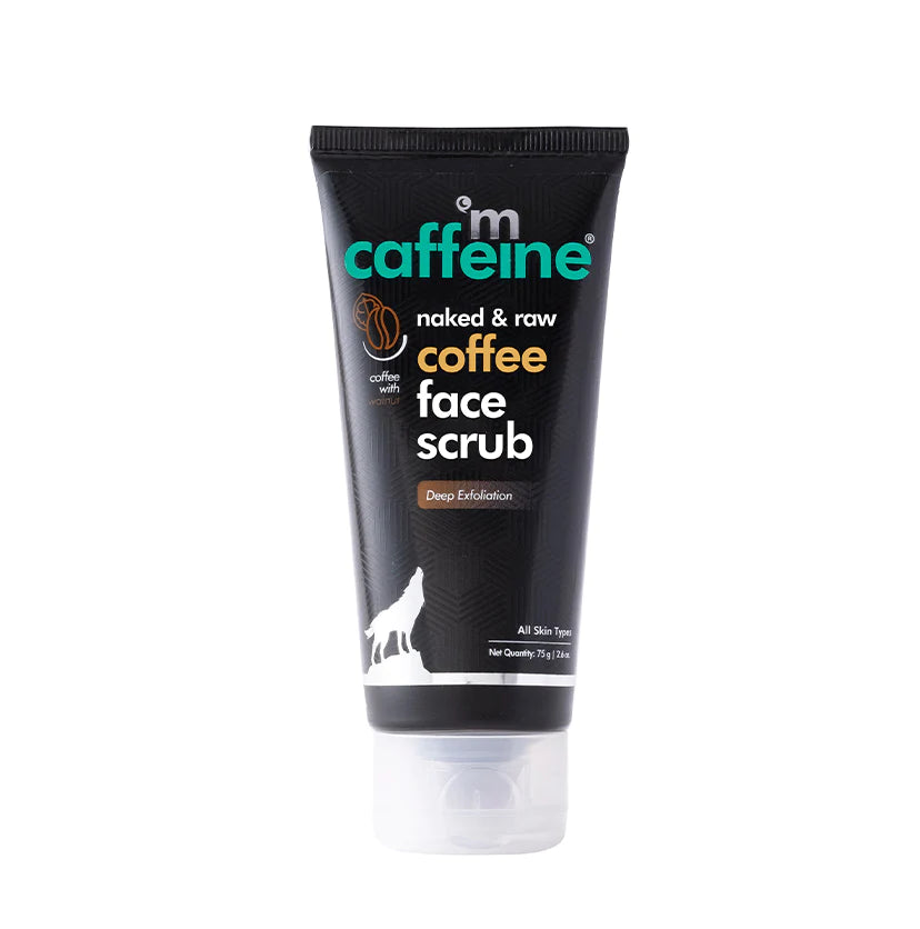 Mcaffeine Exfoliating Coffee Face Scrub With Walnut & Vitamin E For Tan, Blackheads & Dirt Removal 100 Gram-6