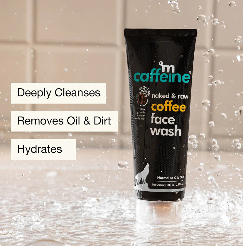Mcaffeine Coffee Face Wash For A Fresh & Glowing Skin - Hydrating Face Cleanser For Oil & Dirt Removal 100 Ml-3