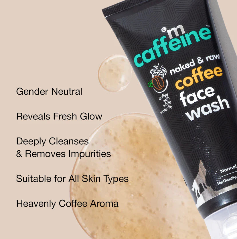Mcaffeine Coffee Face Wash For A Fresh & Glowing Skin - Hydrating Face Cleanser For Oil & Dirt Removal 100 Ml-6