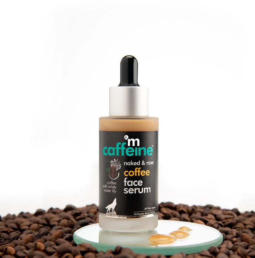 Mcaffeine Coffee Hydrating Face Serum For Glowing Skin With Vitamin E For Sun Damage Protection 40 Ml-4