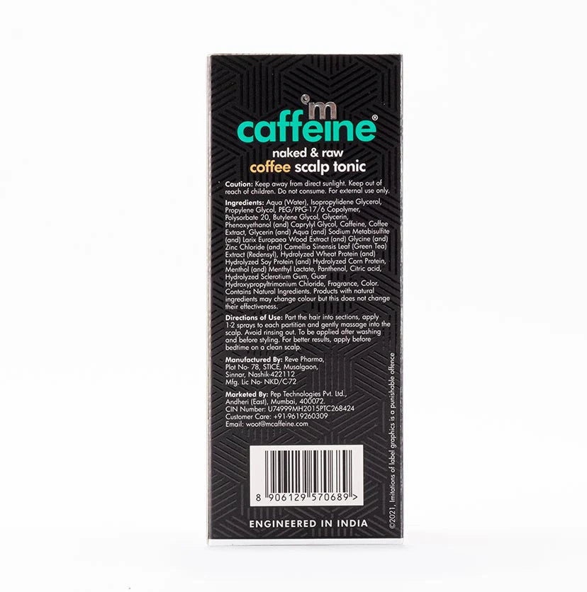Mcaffeine Coffee Scalp Tonic For Hair Growth With Redensyl & Proteins 100 Ml-4