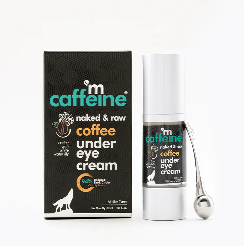 Mcaffeine Coffee Under Eye Cream For Dark Circle & Puffiness Reduction With Vitamin E & Hyaluronic Acid 30 Ml-3