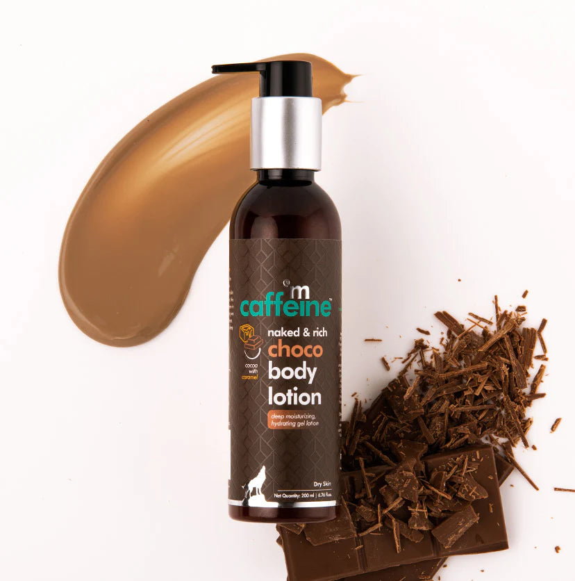 Mcaffeine Deep Moisturizing Choco Body Lotion With Cocoa & Shea Butter For Dry Skin 200 Ml-3