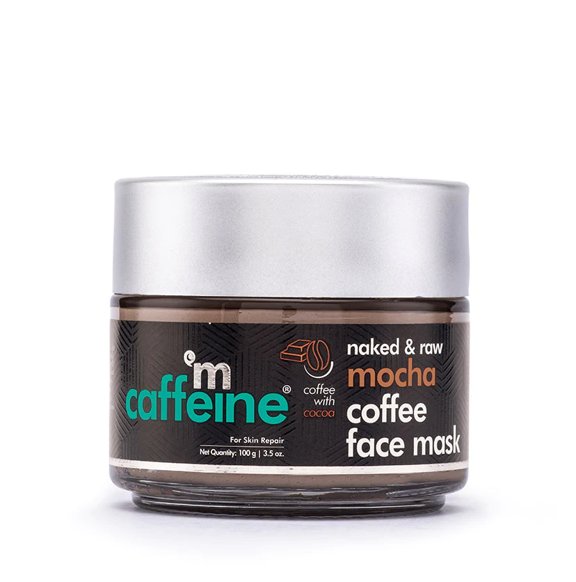 Mcaffeine Skin Repair Mocha Coffee Face Mask - Sebum Control Face Pack With Cocoa & Bentonite Clay 100 Grams