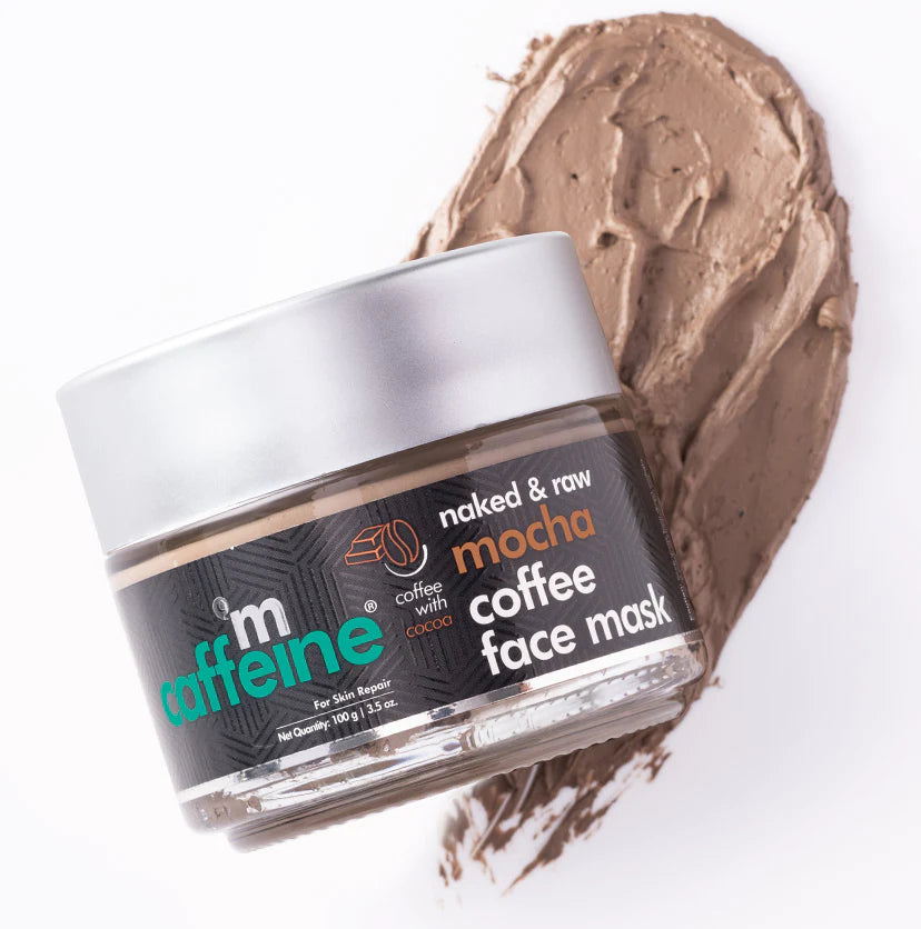 Mcaffeine Skin Repair Mocha Coffee Face Mask - Sebum Control Face Pack With Cocoa & Bentonite Clay 100 Grams-2