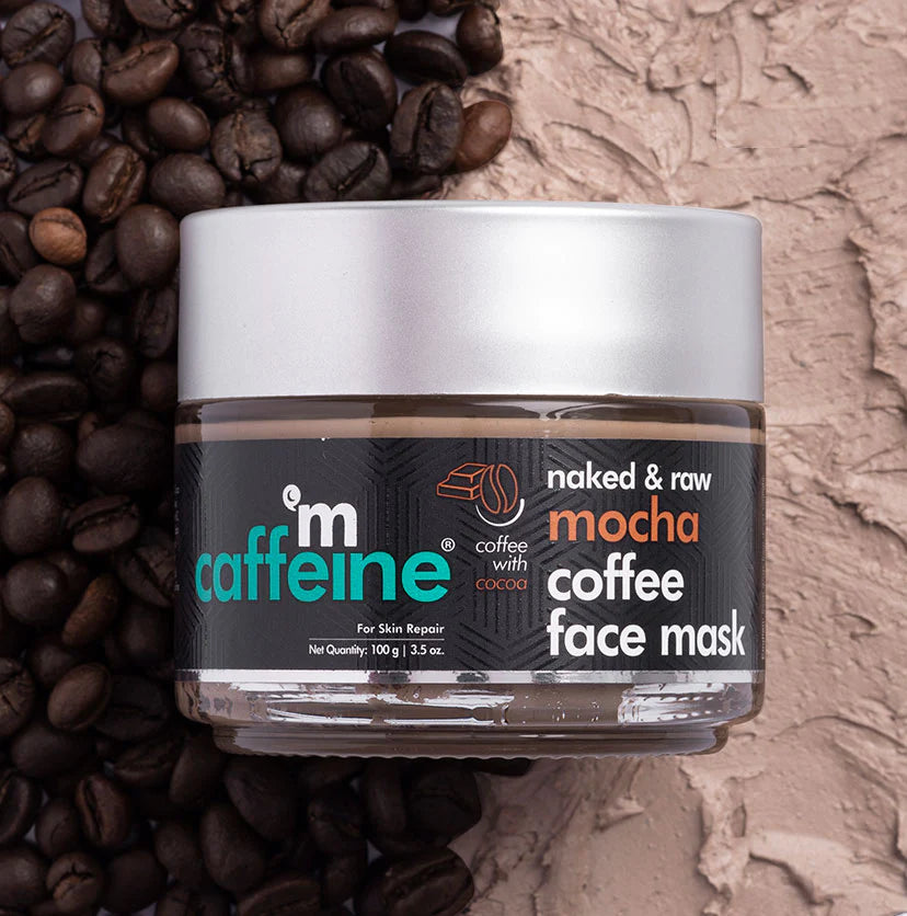 Mcaffeine Skin Repair Mocha Coffee Face Mask - Sebum Control Face Pack With Cocoa & Bentonite Clay 100 Grams-3