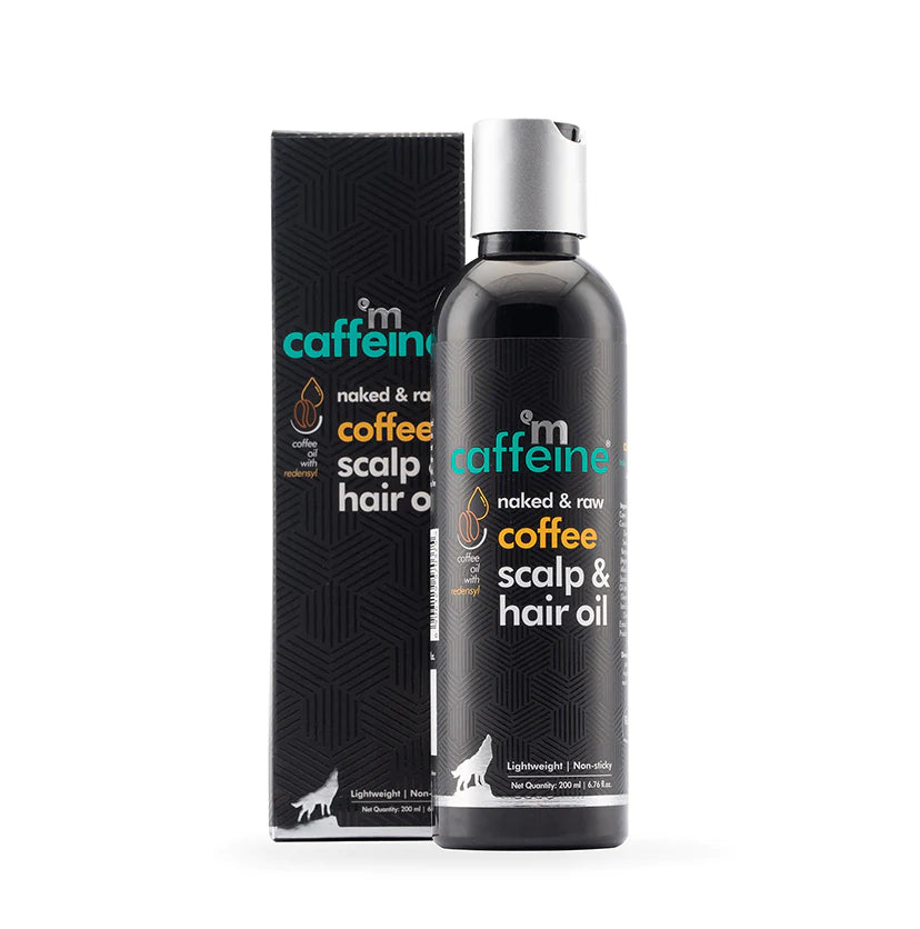 Mcaffeine Naked & Raw Coffee Scalp & Hair Oil For Hair Growth With Redensyl & Argan Oil 200 Ml-4