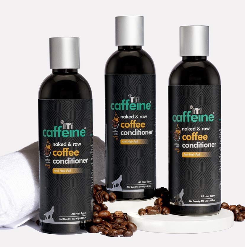 Mcaffeine Coffee Hair Fall Control Conditioner With Pro-Vitamin B5 & Argan Oil 250 Ml-3