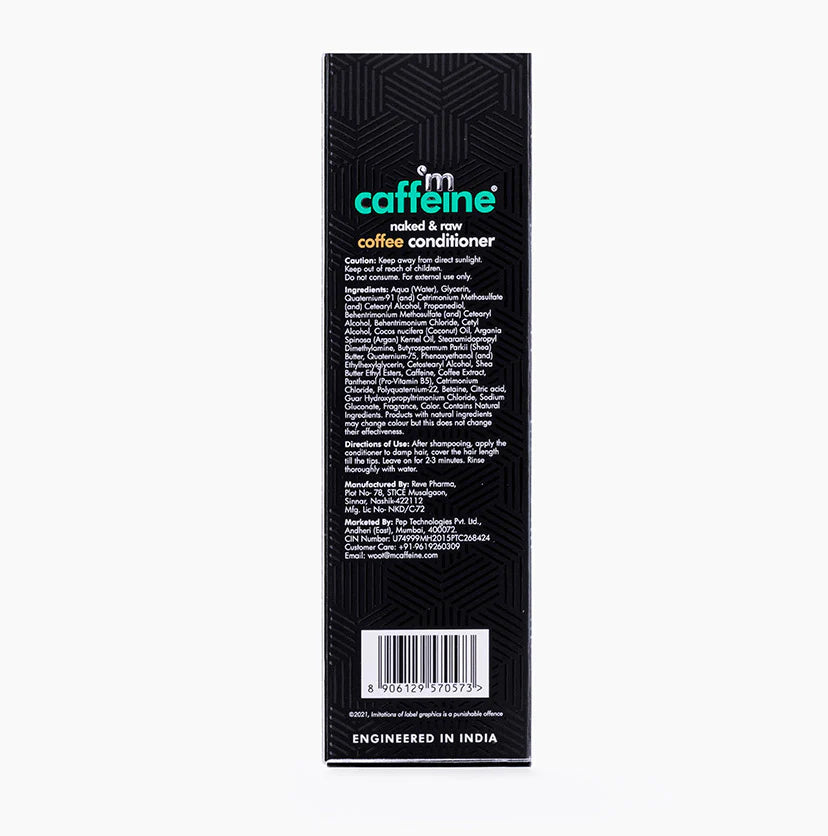 Mcaffeine Coffee Hair Fall Control Conditioner With Pro-Vitamin B5 & Argan Oil 250 Ml-4