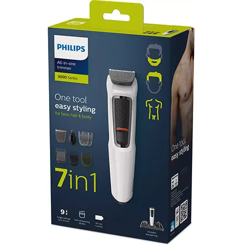 Philips Mg3721 7 In 1, Face, Hair And Body Multigrooming Kit-4