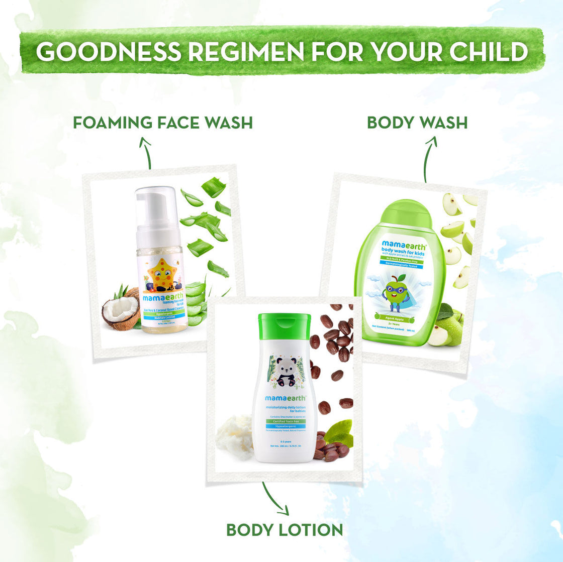 Mamaearth Agent Apple Body Wash For Kids With Apple & Oat Protein-5
