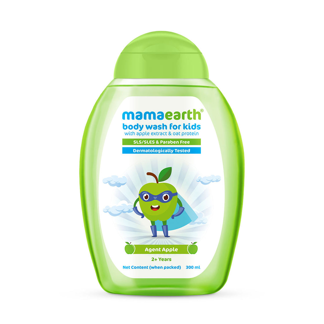Mamaearth Agent Apple Body Wash For Kids With Apple & Oat Protein-7