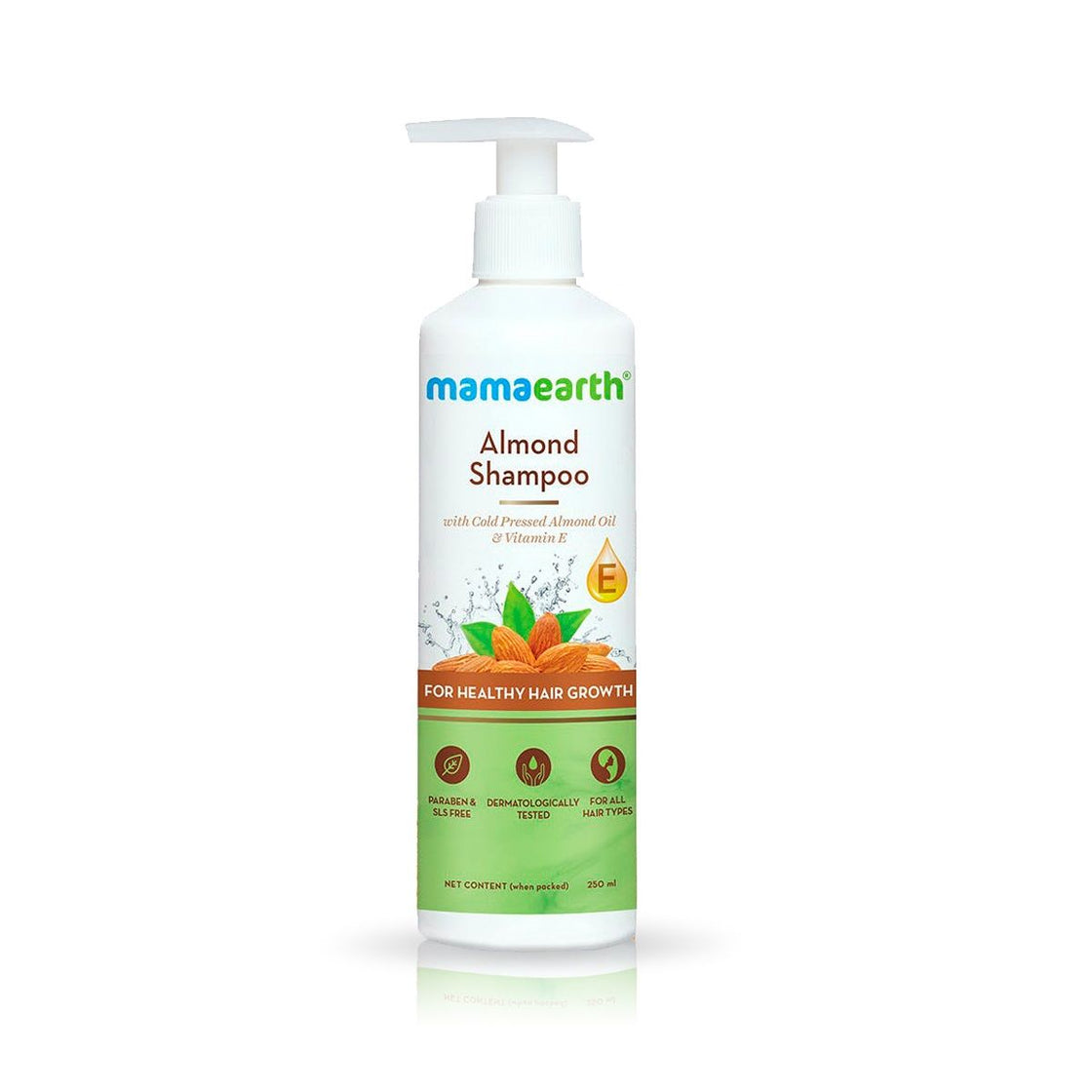 Mamaearth Almond Shampoo With Almond Oil And Vitamin E-7