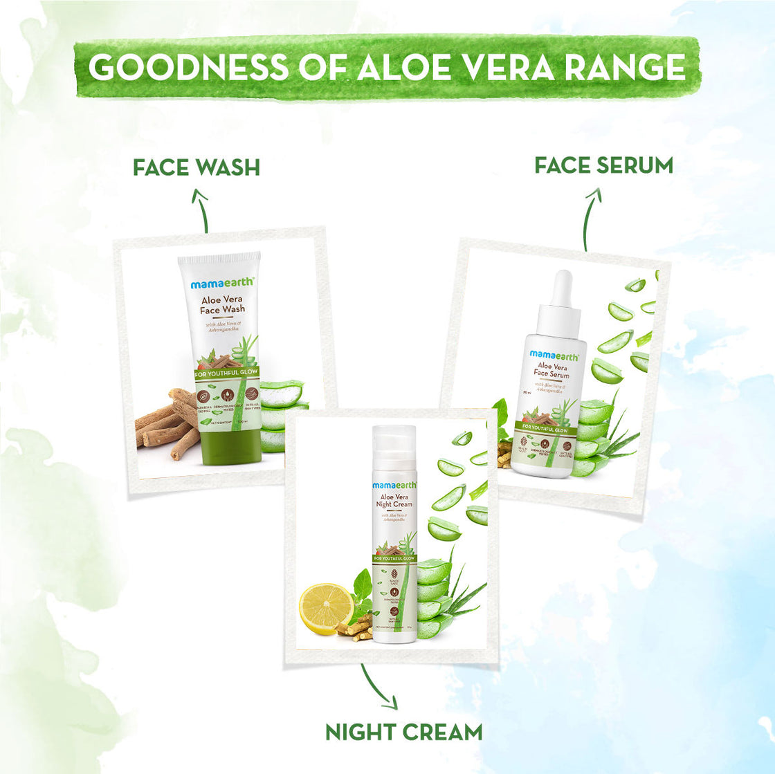 Mamaearth Aloe Vera Night Cream For Glowing Skin With Aloe Vera And Ashwagandha For A Youthful Glow-7
