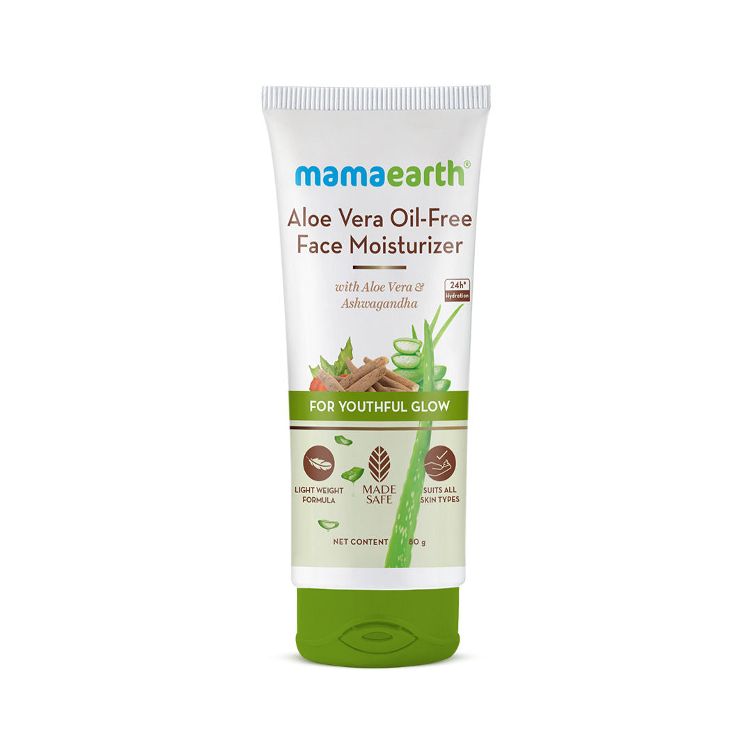 Mamaearth Aloe Vera Oil-Free Face Moisturizer For Oily Skin For A Youthful Glow-8
