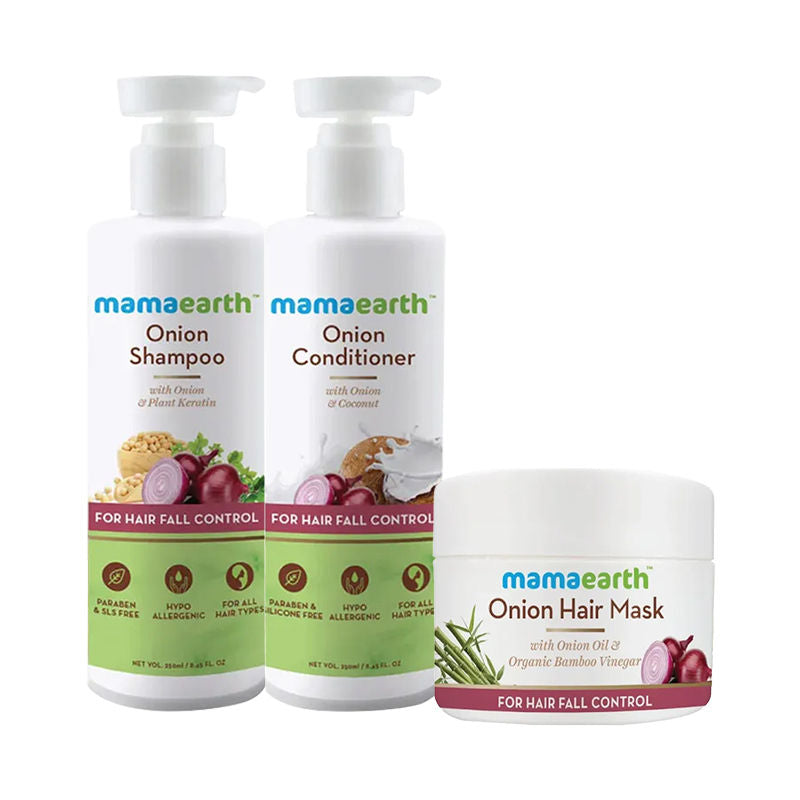 Mamaearth Anti Hair Fall Kit - Onion