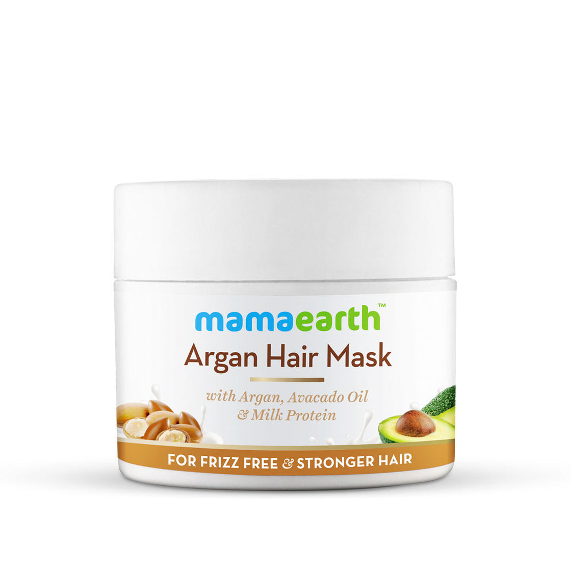 Mamaearth Argan Hair Mask With Argan, Avocado Oil & Milk Protein-9