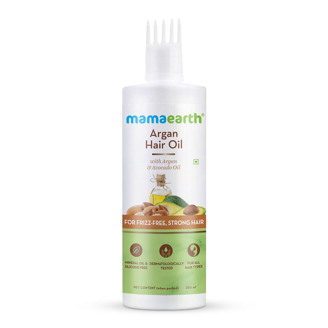 Mamaearth Argan Hair Oil With Argan Oil & Avocado Oil For Frizz-Free & Stronger Hair-7