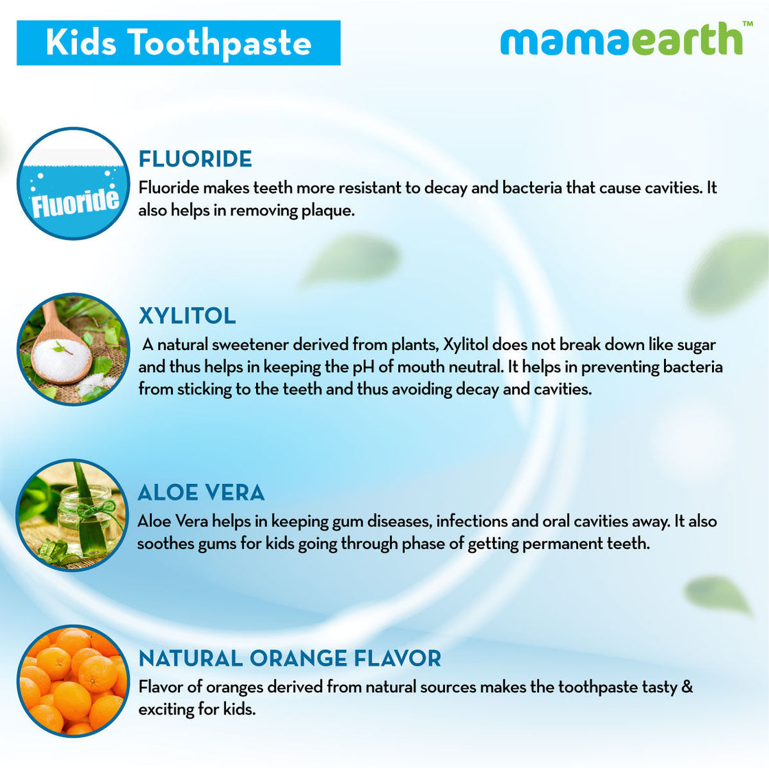 Mamaearth Awesome Orange Toothpaste For Kids-4