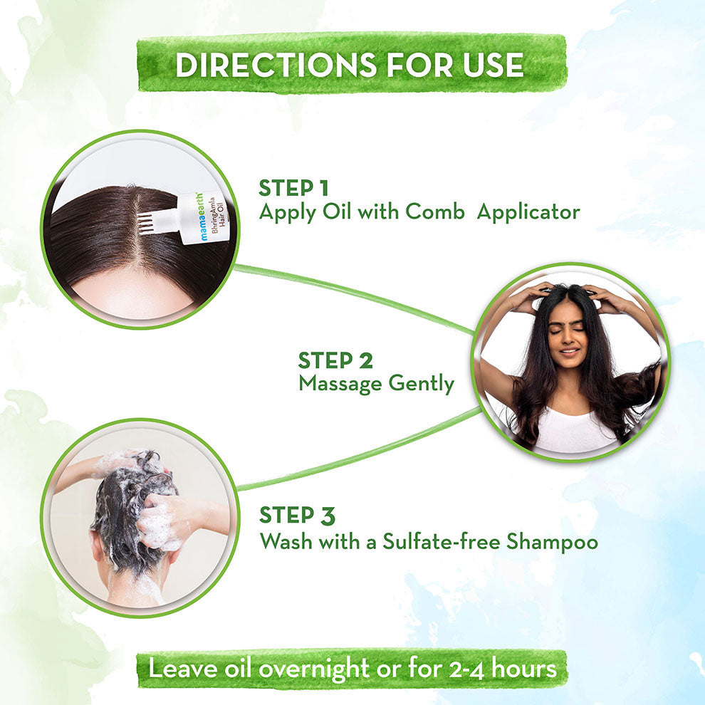 Mamaearth Bhringamla Hair Oil With Bhringraj & Amla For Intense Hair Treatment-4
