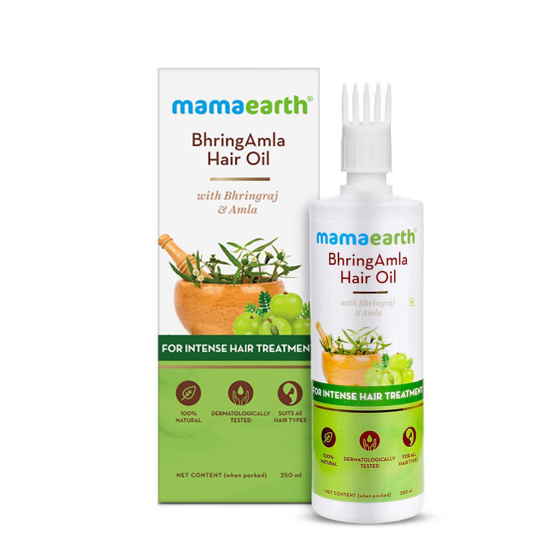 Mamaearth Bhringamla Hair Oil With Bhringraj & Amla For Intense Hair Treatment-7