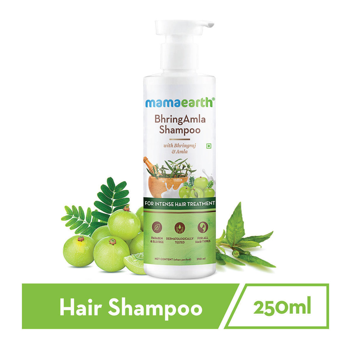 Mamaearth Bhringamla Shampoo With Bhringraj & Amla For Intense Hair Treatment-3